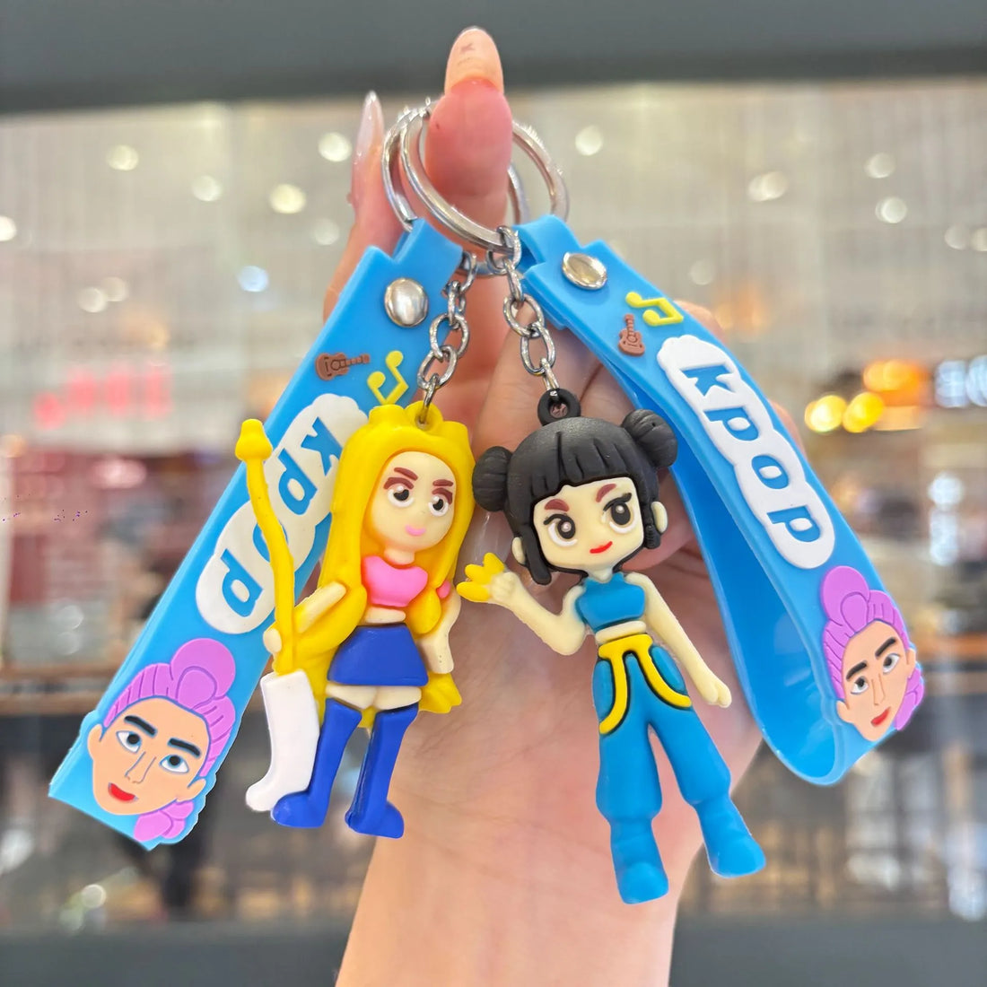 K-Pop Demon Hunters Idol Stage Keychain
