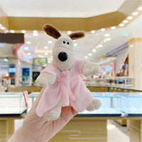 Gromit Genius Bathrobe Plush Keychain