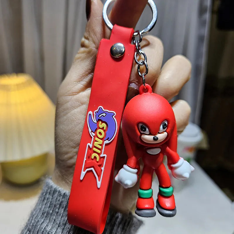 Sonic Speed Squad Keychain