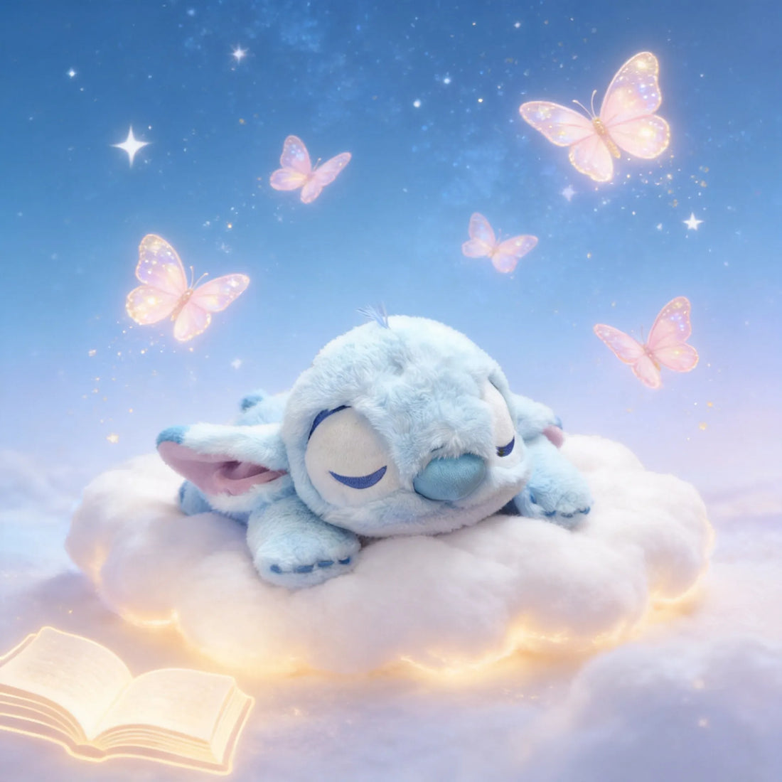 Slumbering Stitch Plush Toy (35 cm)