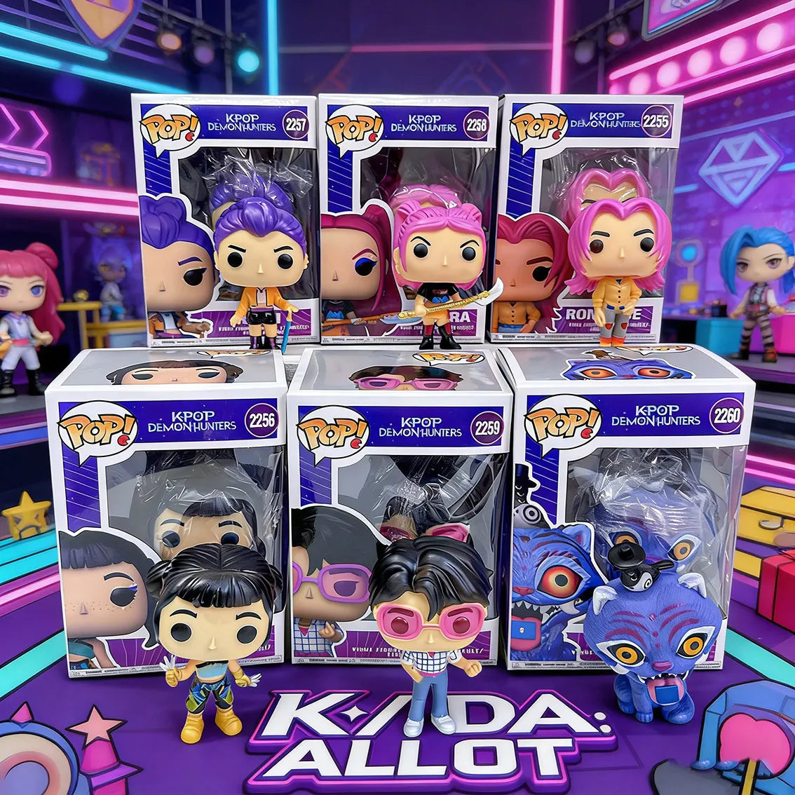 K-POP Demon Hunters POP Figurines