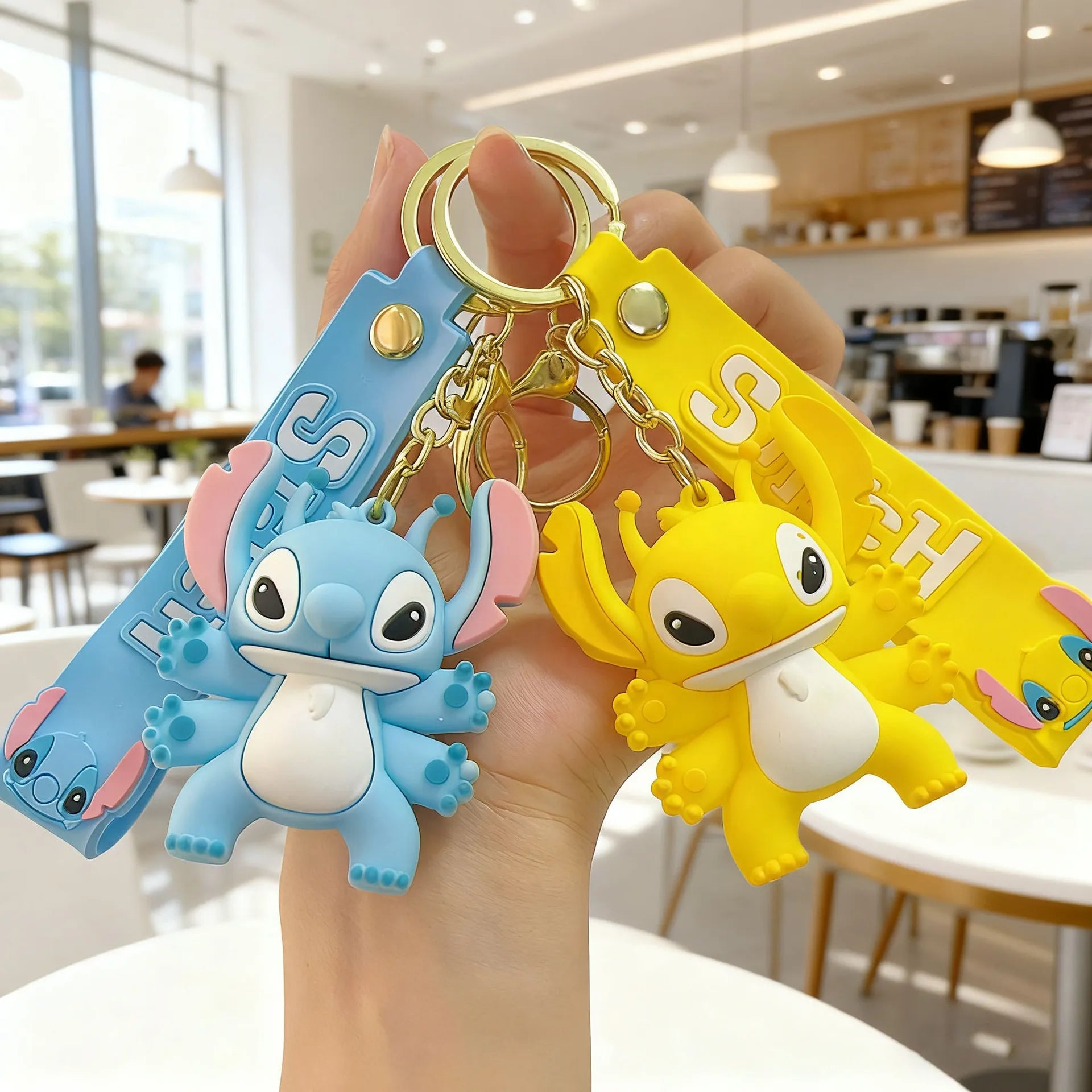 Stitch Extra Arms Alien Keychain