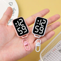 Big-Screen LED Digital Watch Keychain