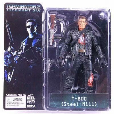 NECA Terminator T800 Steel Mill Figurine (18 cm)
