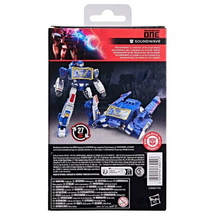 Transformers SS T-One Soundwave Action Figure