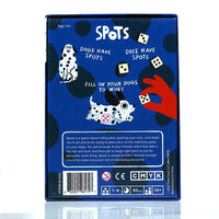 Spots Dice Play Board Game