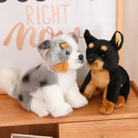 Premium Mink Fur Simulation Puppy Plush