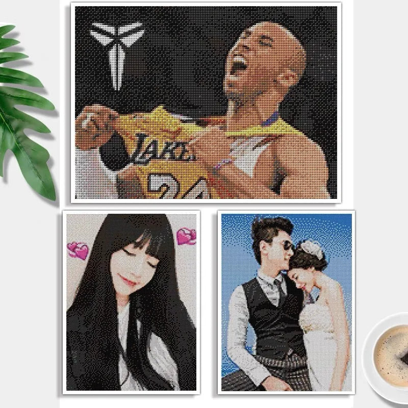 DIY Personalised Pixel Building Blocks