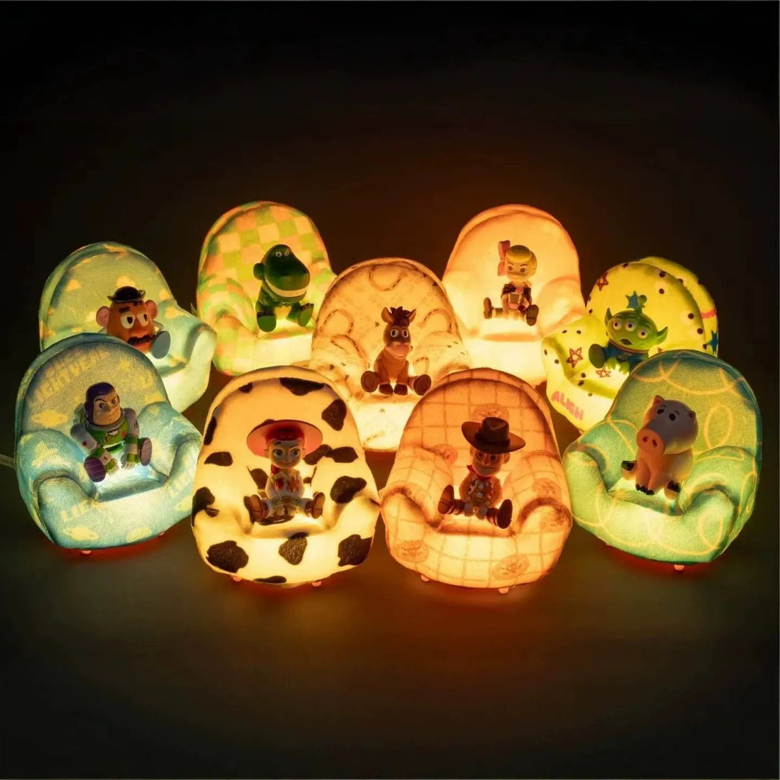 Toy Story Fur-Covered Sofa Lamp Blind Box