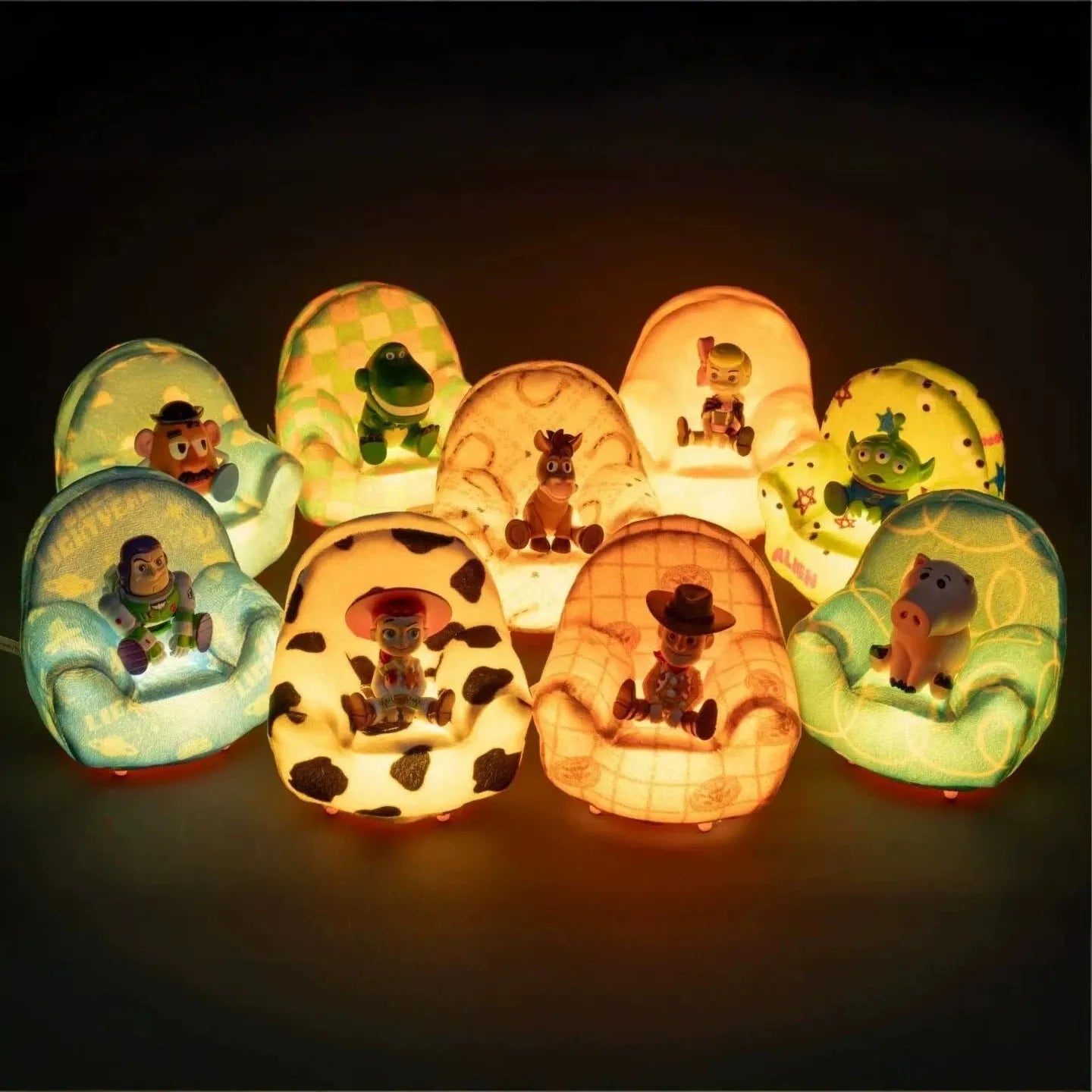 Toy Story Fur-Covered Sofa Lamp Blind Box