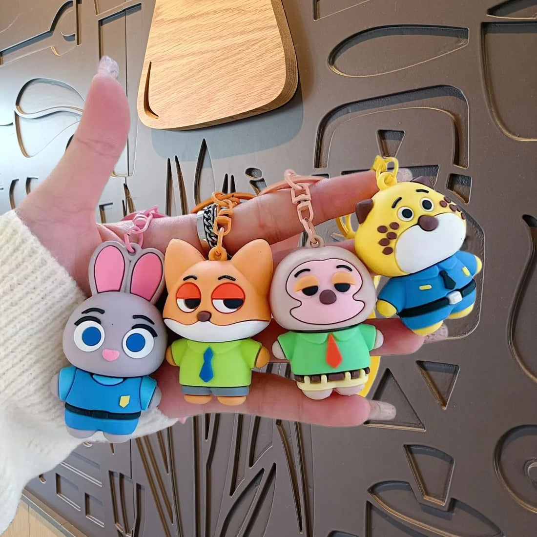 Genuine Zootopia City-Slicker Chibi Style Keychain