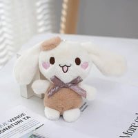 Cinnamoroll Mocha Pup Plush Keychain