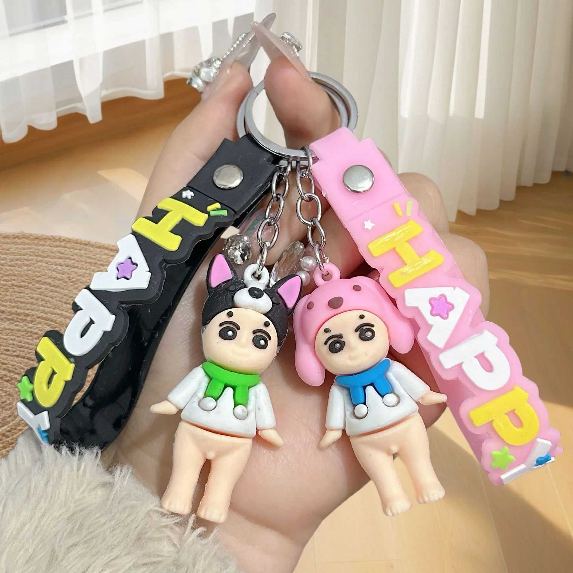 Sonny Angel Puppy Hood Keychain