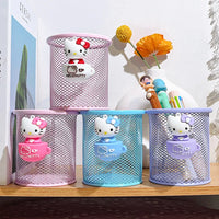 Hello Kitty Teacup Charm Pastel Wire Mesh Organizer