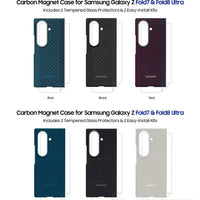 Samsung Carbon Magnetic Phone Case (For Z Fold 8)