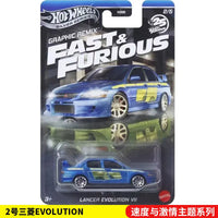 Hot Wheels Fast & Furious Graphic Remix Die-Cast Vehicles