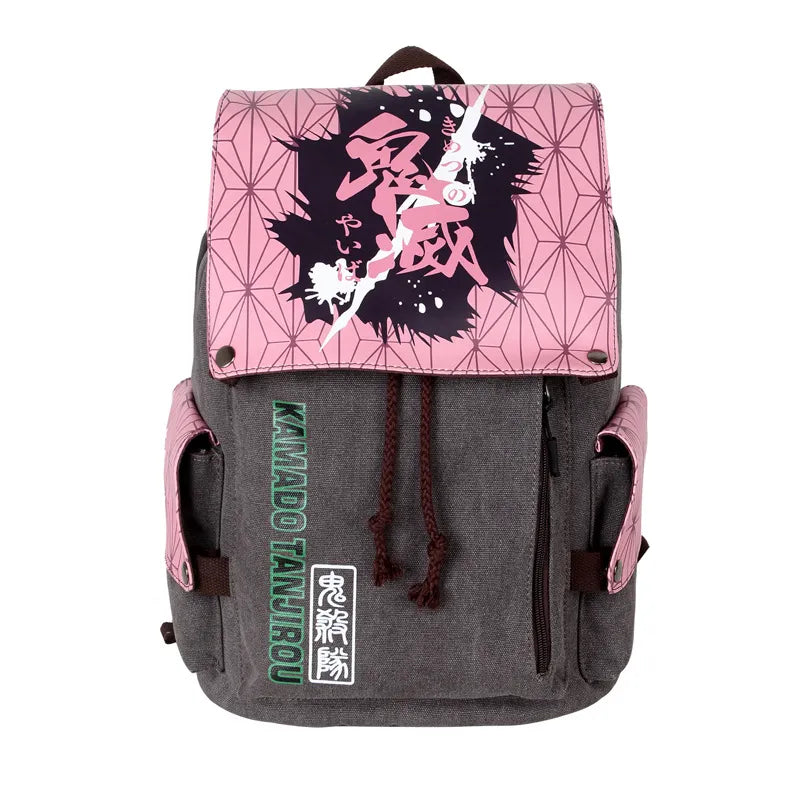 Demon Slayer Canvas Caryall Backpack