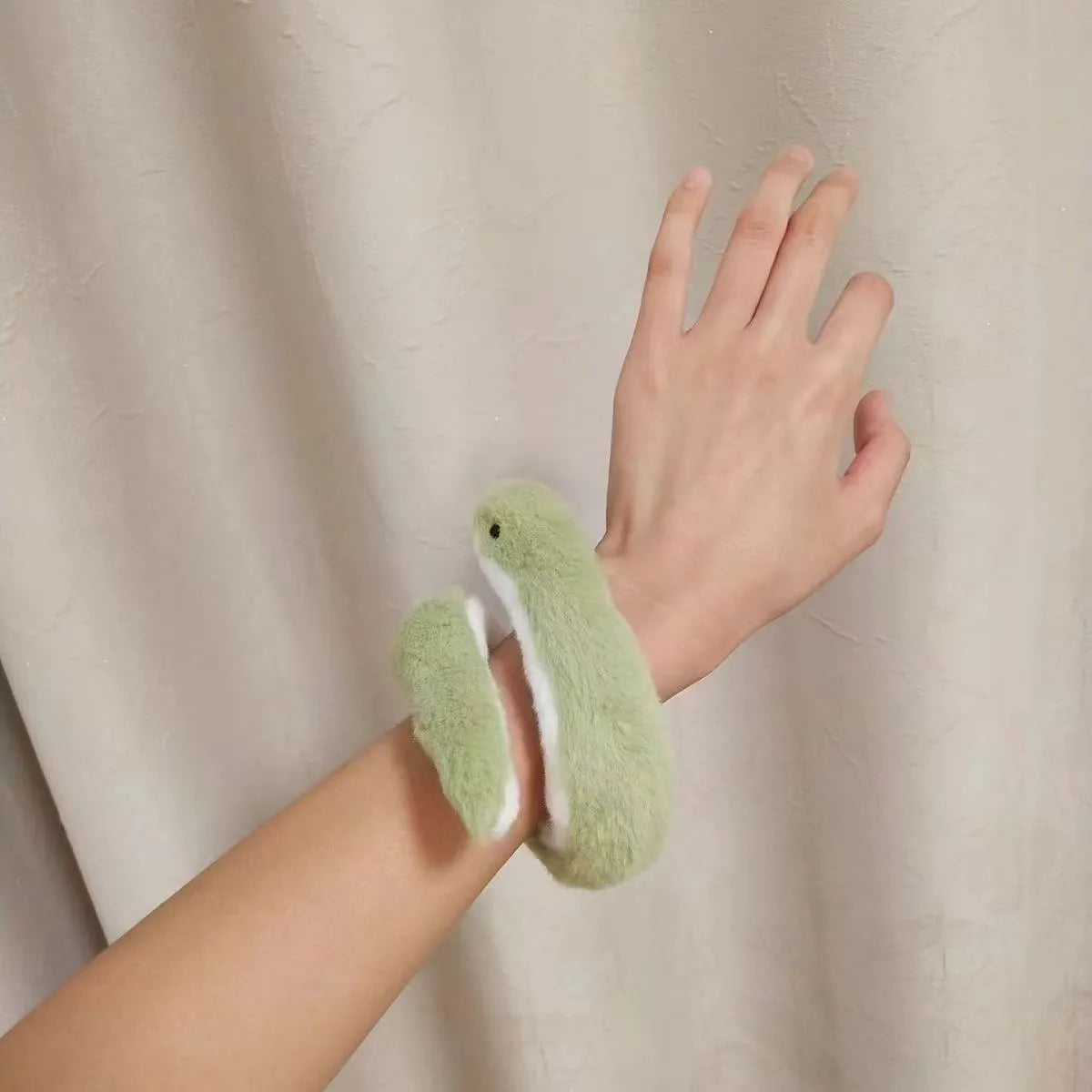 Slap & Wrap Serpentine Plush Bracelet