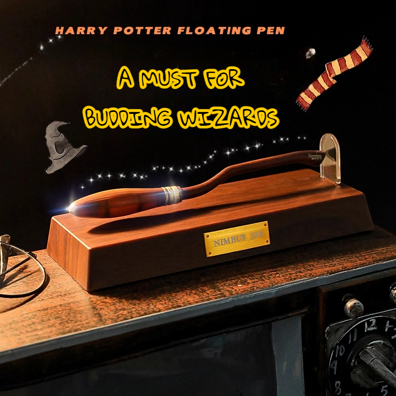 Harry Potter Levitating Broom Pen