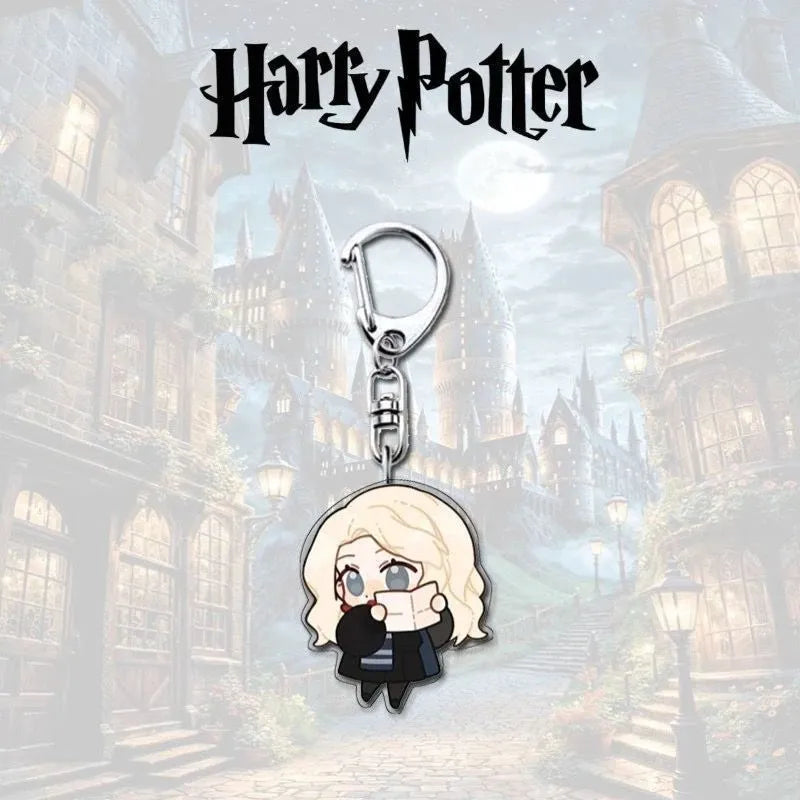 Harry Potter Hogwarts Chibi Acrylic Keychain