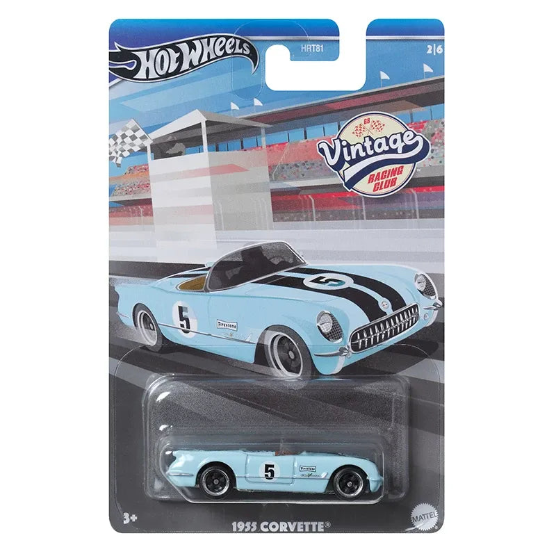 Hot Wheels Vintage Racing Club Themed Die-Cast Series