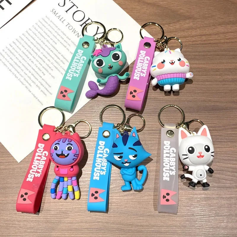 Gaby's Dollhouse Crew Keychain