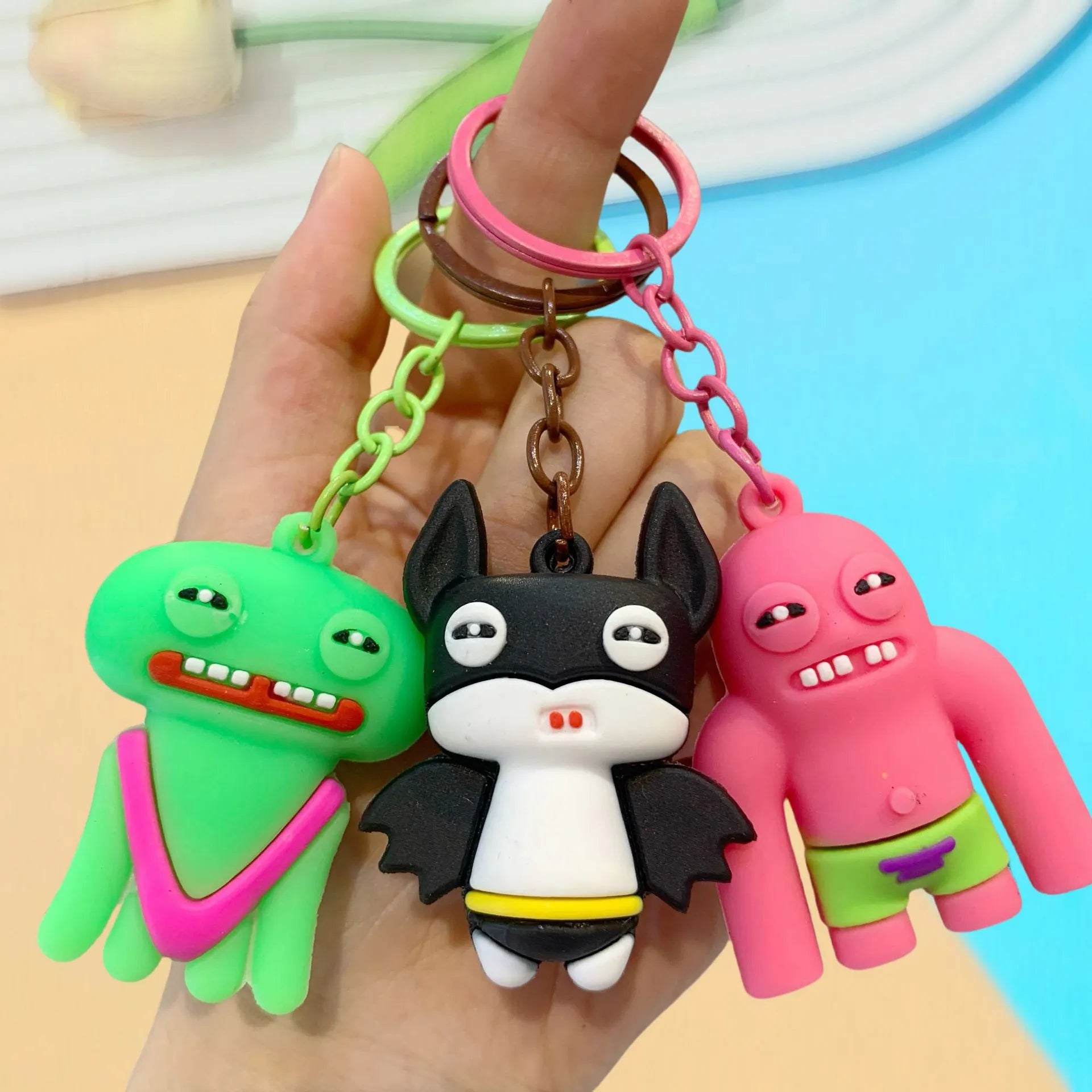 Fuggler Character Mashup Mini Keychain