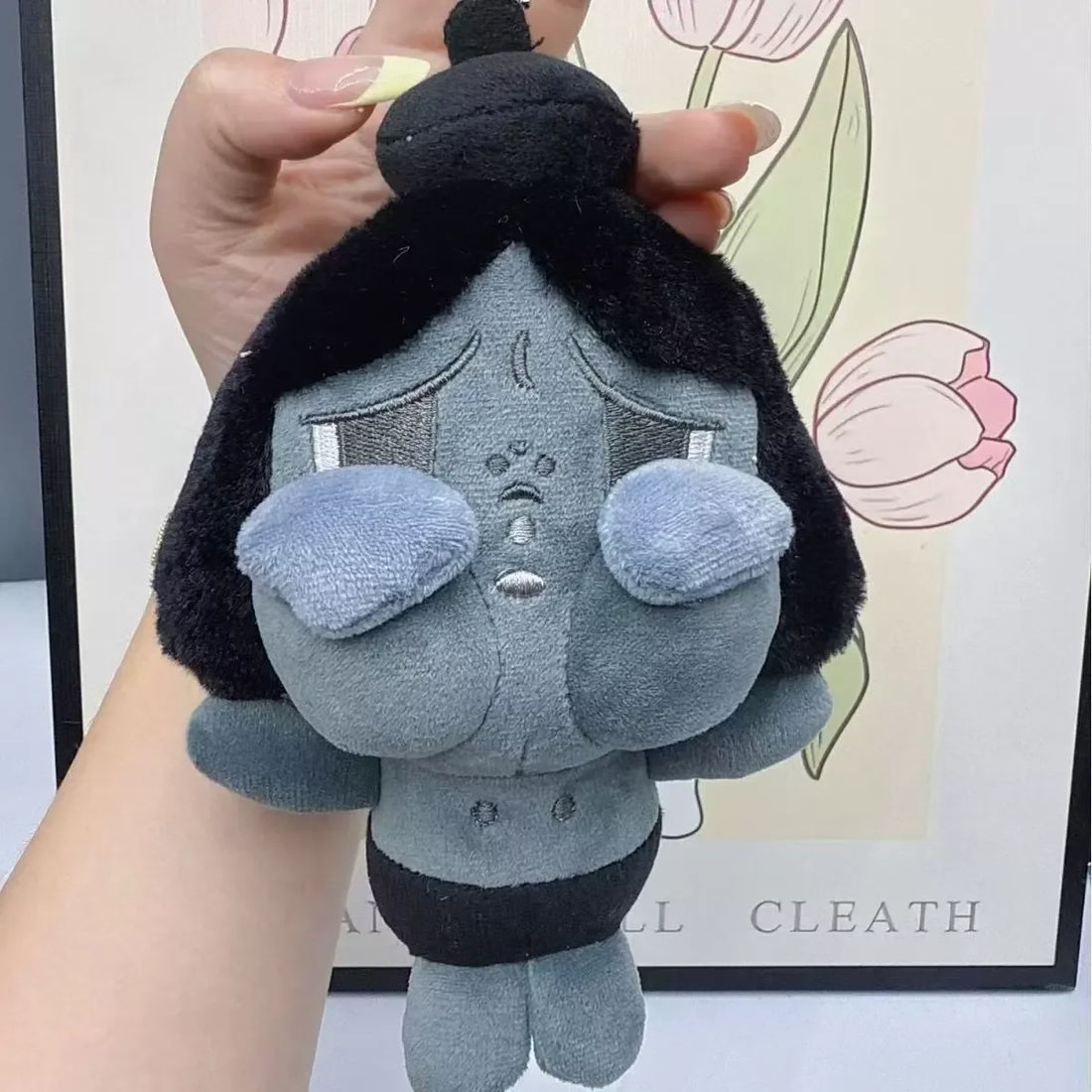 Cry Baby Diaper Pout Plush Keychain