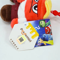 DZNY Inside Out Crew Plush Keychain