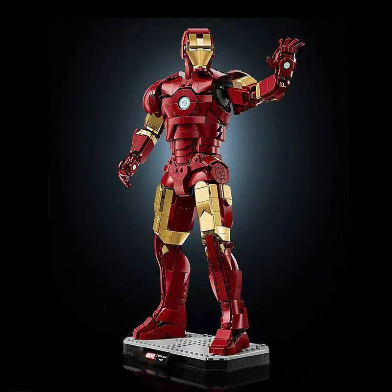 MRVL Super Heroes Iron Man Mark III Blocks (1297 Pcs)