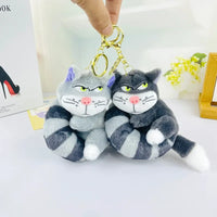 Lucifer Cat Grump Tales Plush Keychain