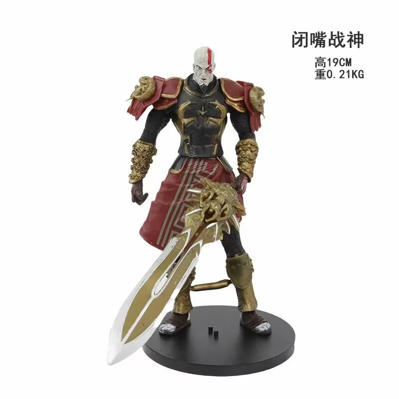 GoW Kratos Spartan Warrior Action Figures (19 cm)