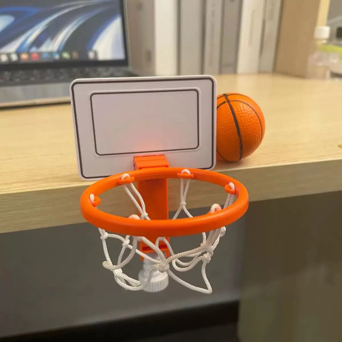 Clamp-On Mini Desktop Basketball Game