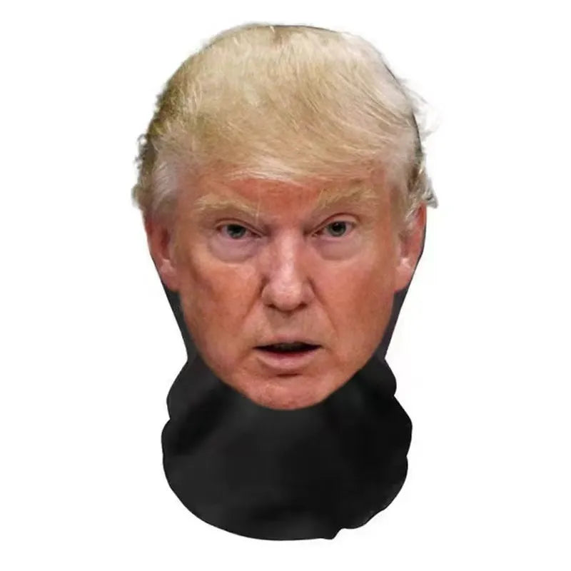 3D Printed Celebrity Ultra-Realistic Full Face Mask