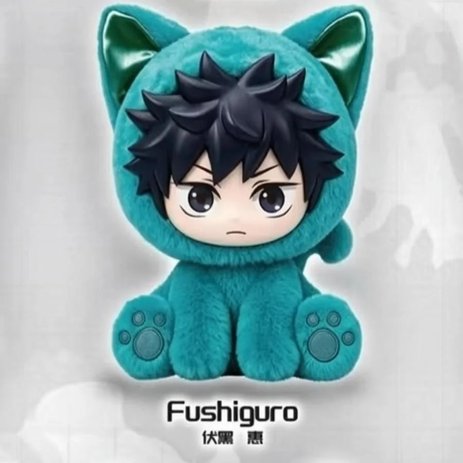 Jujutsu Kaisen Season 2 Cat Sit Party Plush Keychain