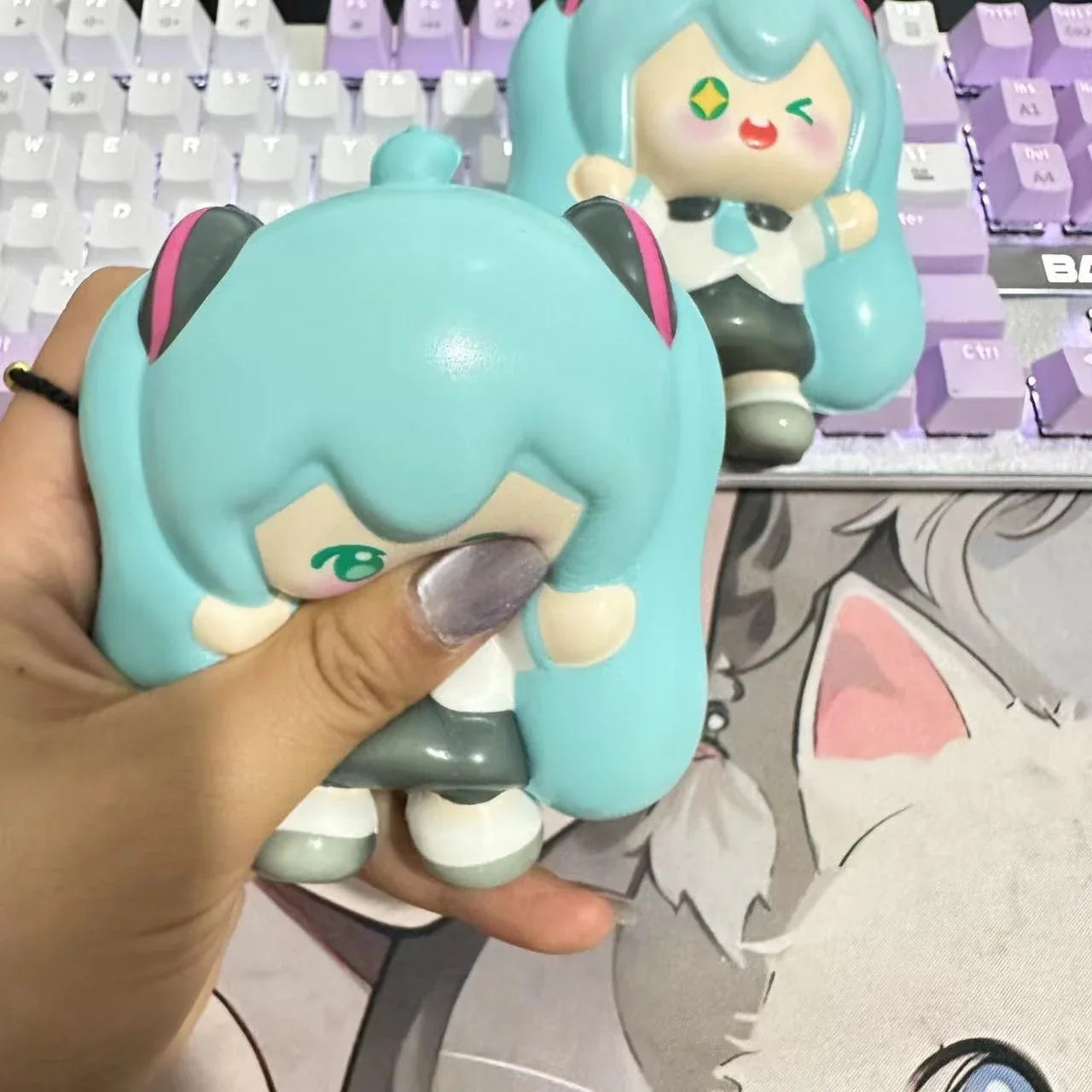 Hatsune Miku Digital Calm Squishy Toy