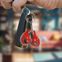 Champion Pride Boxing Glove Keychain