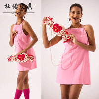 Berry-Sweet Bonbon Twist Candy-Shaped Bag