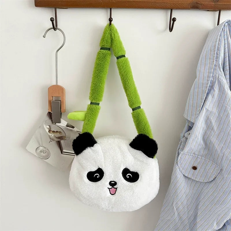 Bamboo Carry Panda Plush Bag