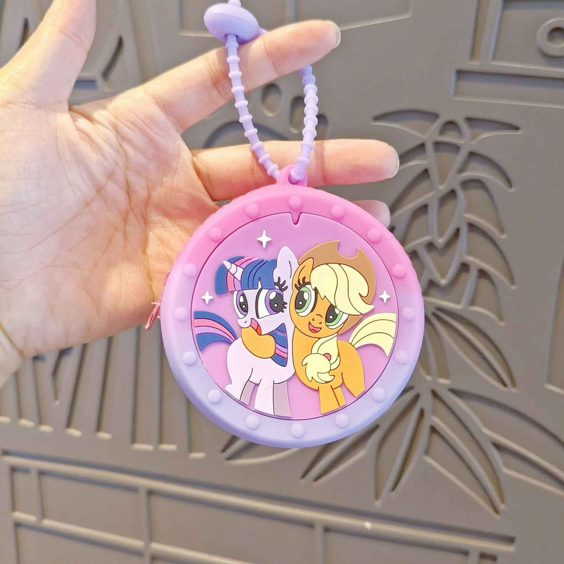 My Little Pony Round Silicone Coin Purse