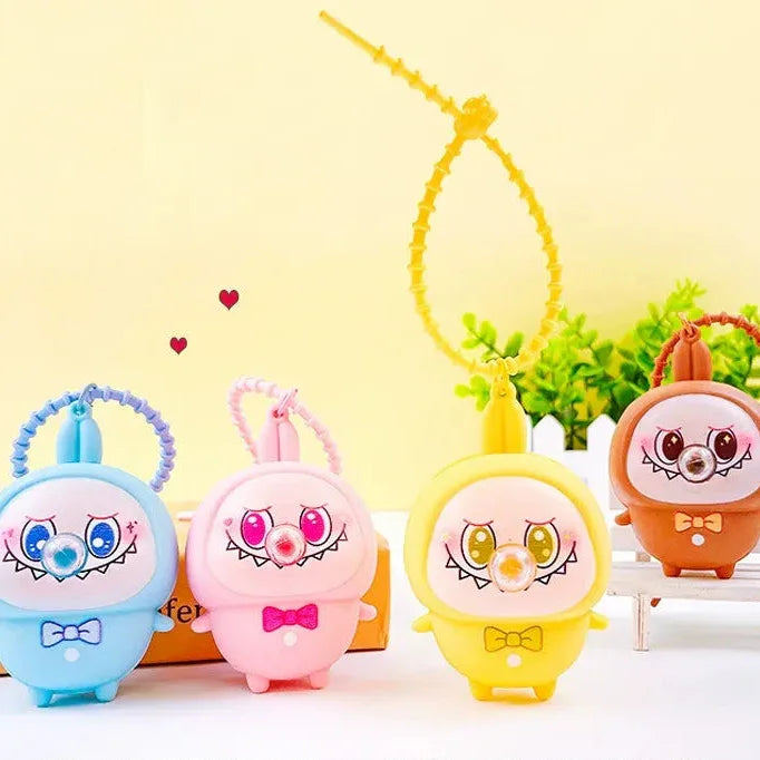 Labuboo Pinch Bubble Squishy Keychain