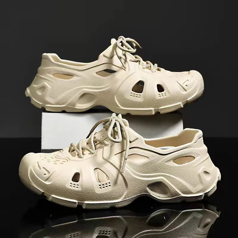 BALUXE HD Caged Lace Up Sneakers
