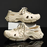 BALUXE HD Caged Lace Up Sneakers