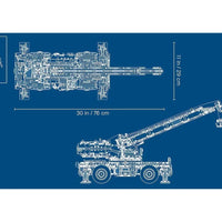 Rough Terrain Crane Building Blocks (4057 Pcs)