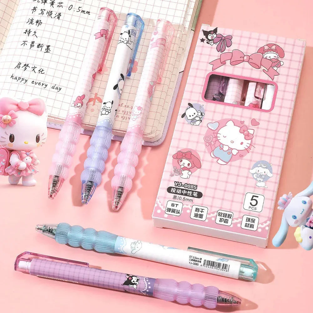 Sanliou Cloud Grip Gel Pen (Set of 5)