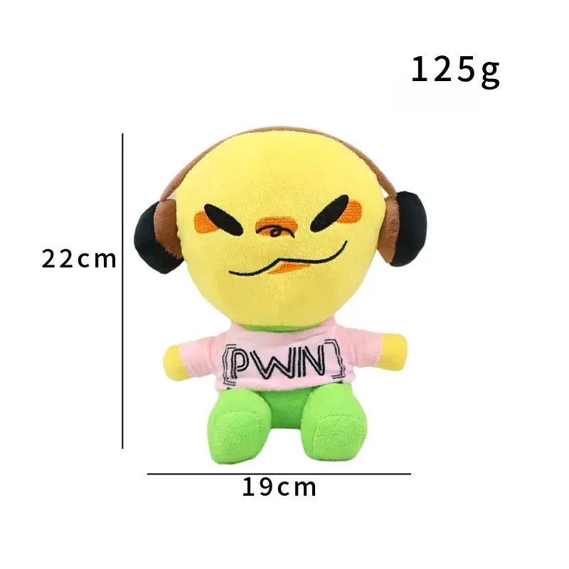 Makeship Andrew Gamer Smirk PWN Headphone Plush (23 cm)