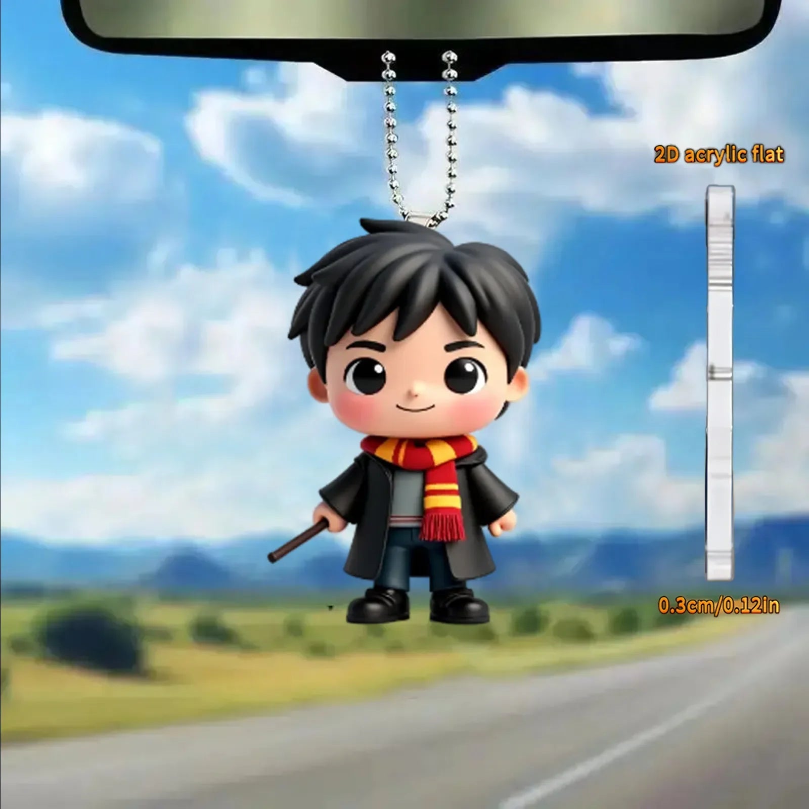 Chibi Potter Boy Acrylic Keychain