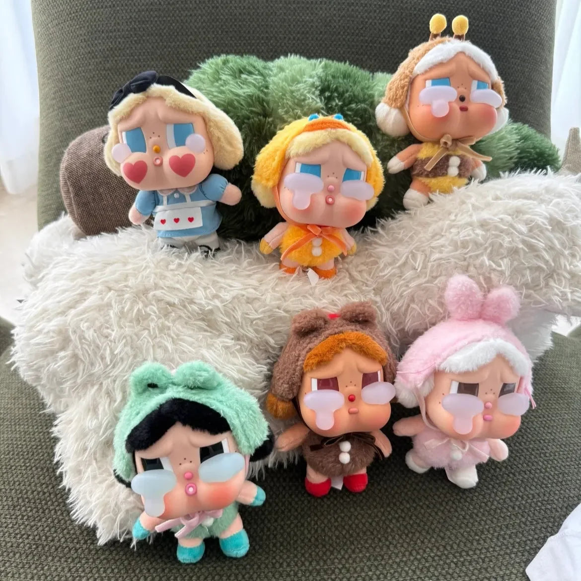 Cry Baby Crying Again Vinyl Plush Keychain