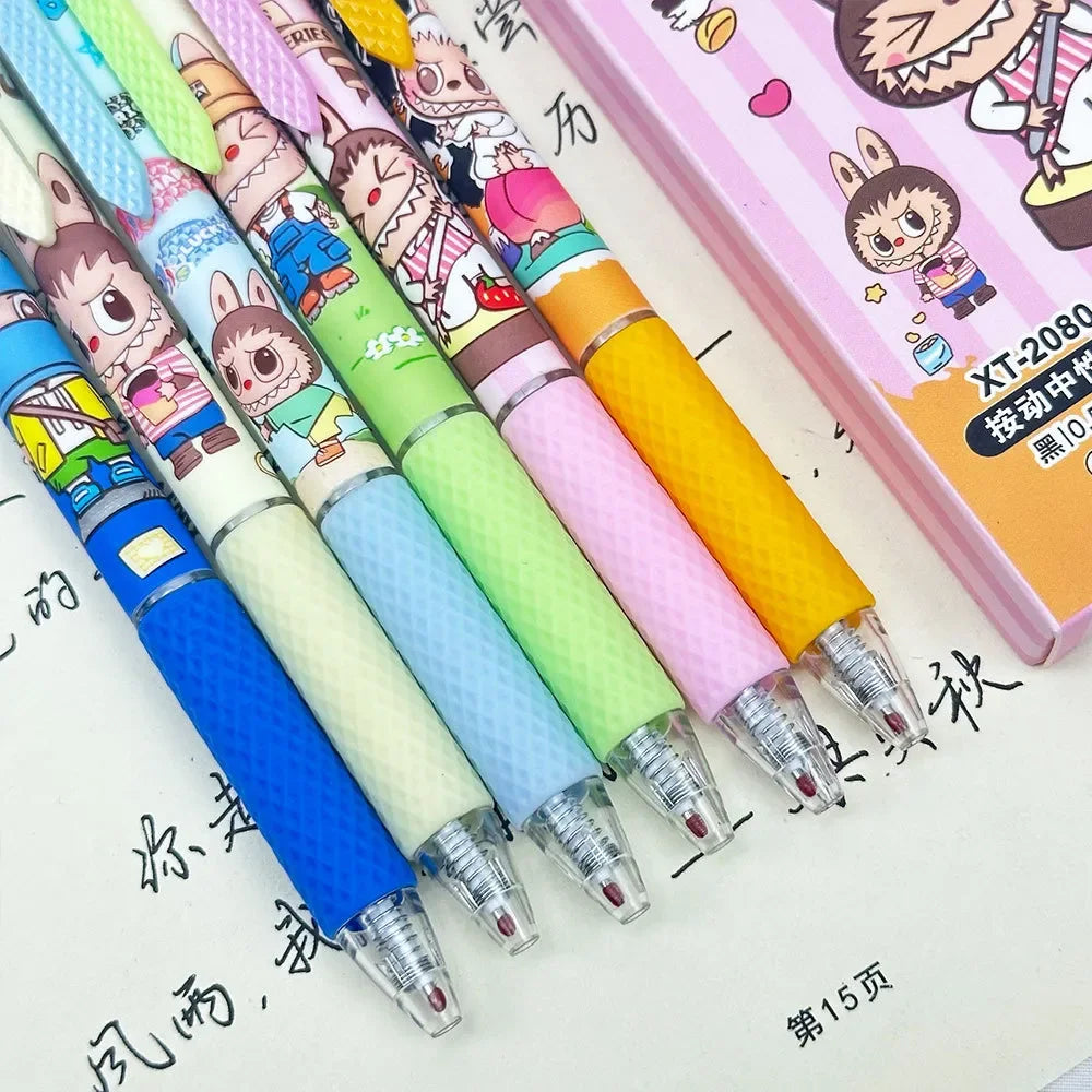 Labubu Almost Hidden Gel Pen (Set of 6)