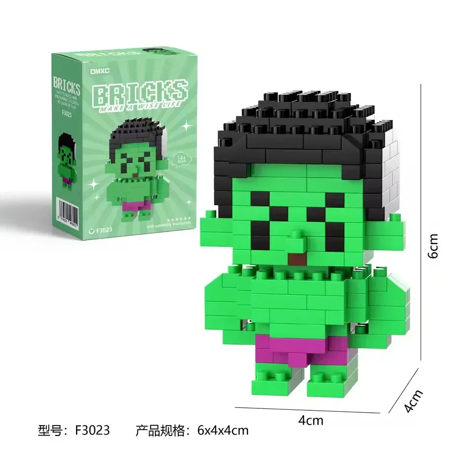 Bricks Superheroes Micro Building Blocks